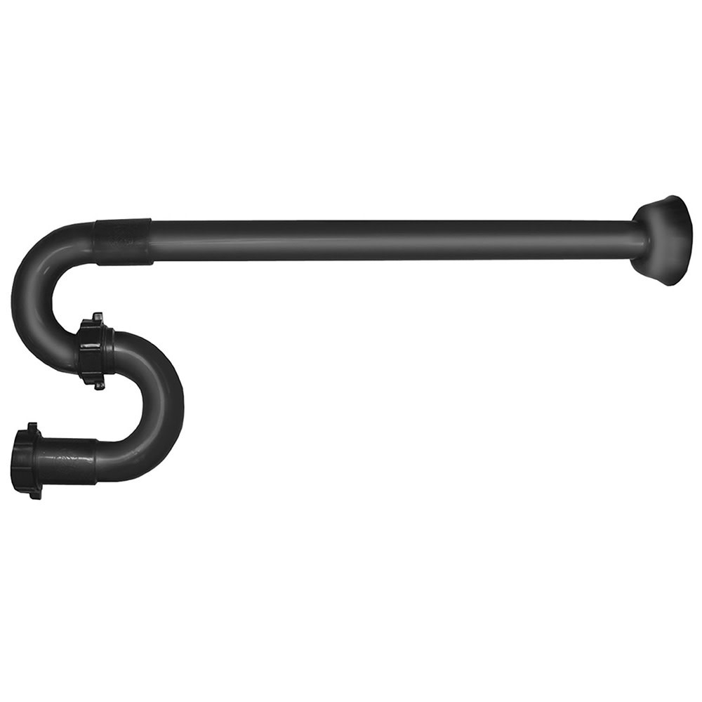 Jones Stephens P39011 1 1/2 ABS S-TRAP - Black