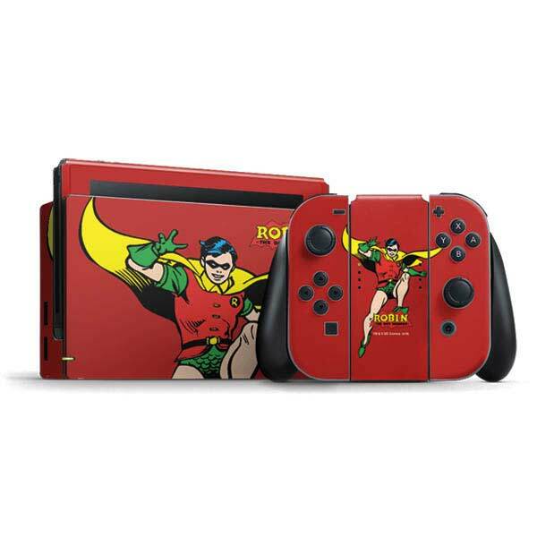 DC Comics Robin Nintendo Switch Bundle Skin - Robin Portrait