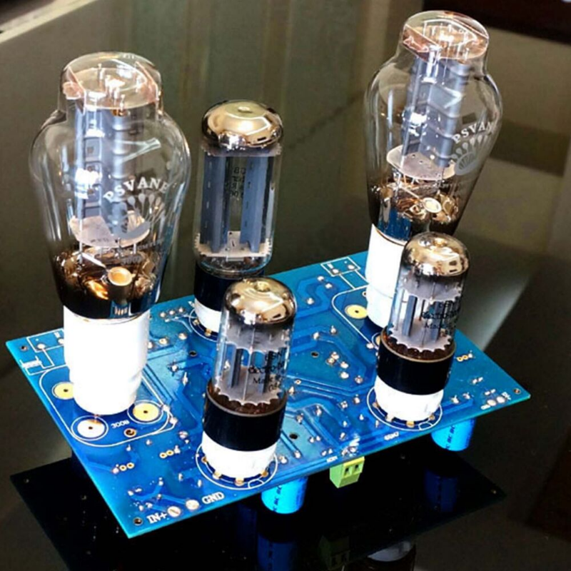 ASSEMBLED HiFi 300B Vacuum Tube Power Amplifier Board A Stereo Audio Amp 16W USA