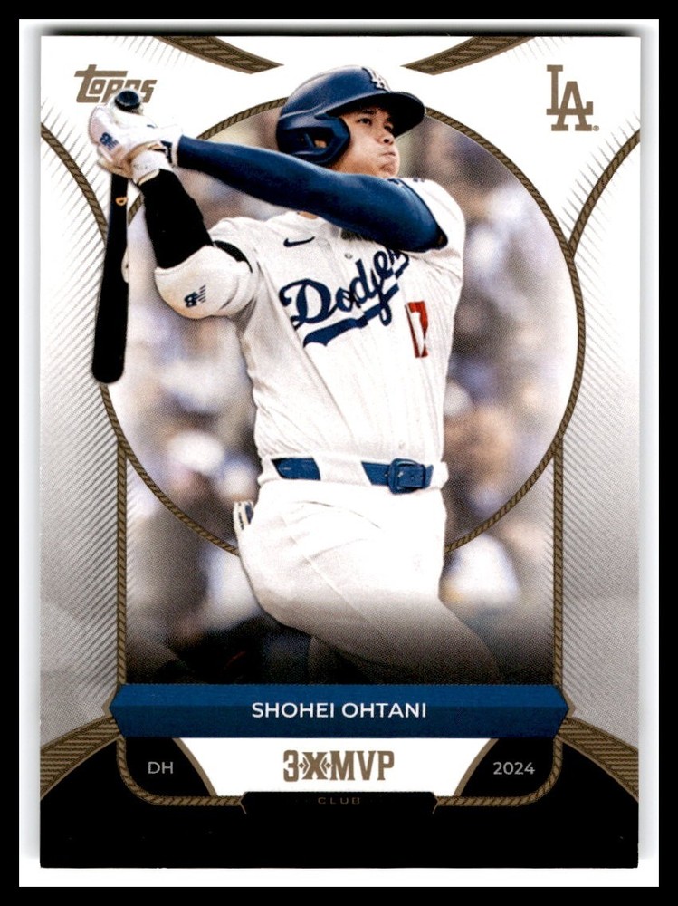 Shohei Ohtani #3 2025 Topps Welcome To The Club “3X MVP”