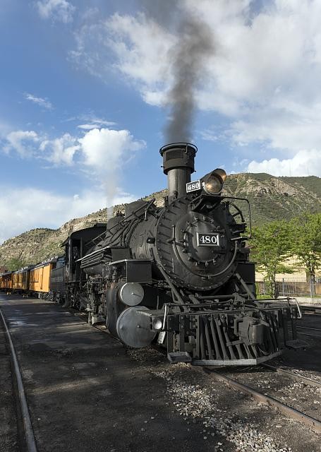 Durango Colorado D&SNG Steam Locomotive 480 2015 Narrow Gauge Railroad