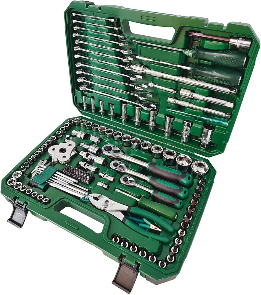 124PCS Mechanics Tool Set 1/2