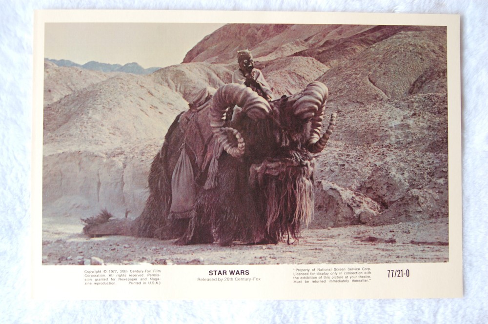 STAR WARS Tusken Raider Lobby Card Movie Poster