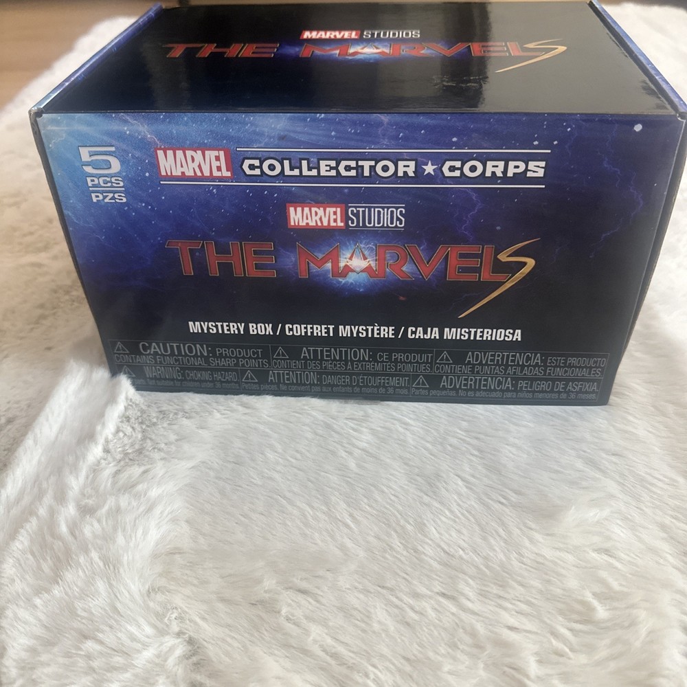 Marvel Collector Corps The Marvels M Shirt Bobbleheads FUNKOS MYSTERY BOX