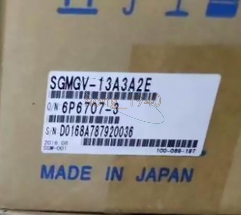 ONE NEW YASKAWA SERVO MOTOR SGMGV-13A3A2E