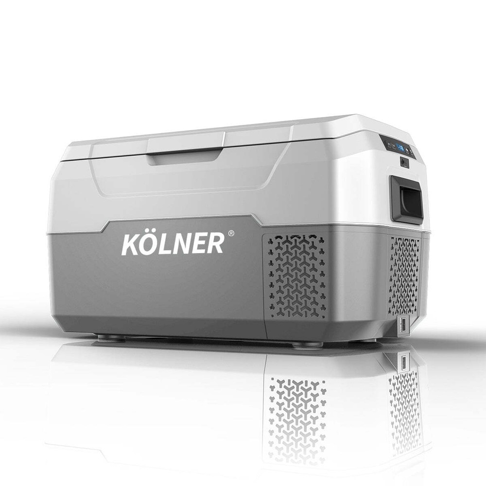 NNEDPE Kolner 20L Portable Fridge Cooler Freezer Camping Refrigerator Grey
