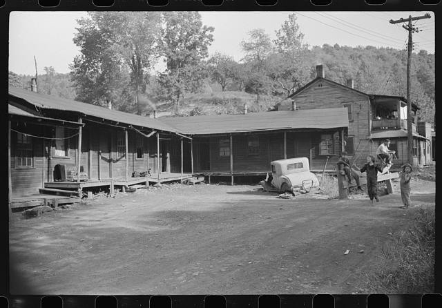 Photo:Jere West Virginia 1938 Miners Homes Abandoned Town