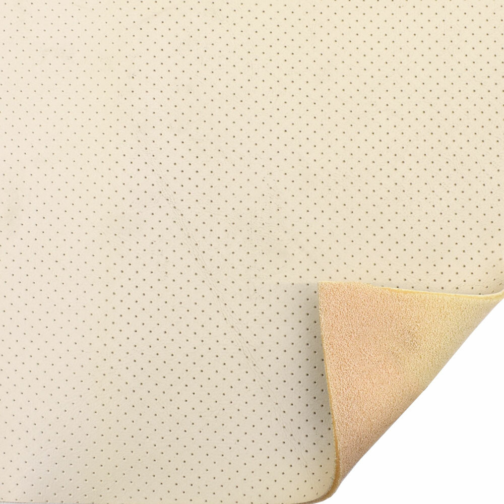 Boat 1/8 Foam Back Vinyl 0884357 | Perforated Beige Putty 54 Inch (YD)