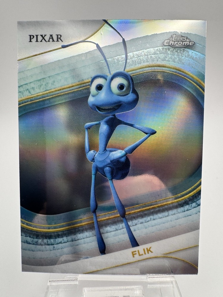 2025 Topps Chrome Disney Refractor Flik #78 A Bugs Life