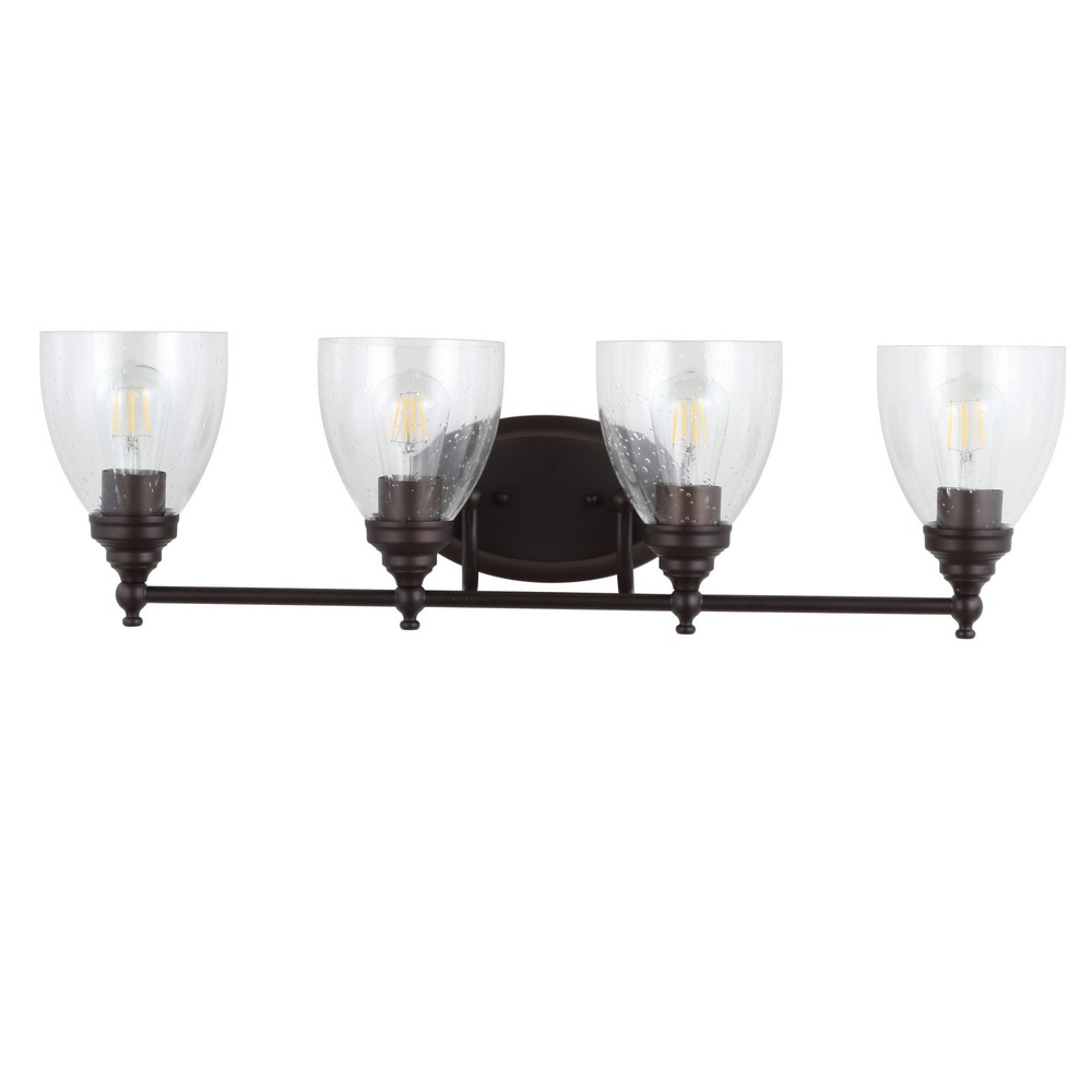 Jonathan Y Marais 4-Light 30-Inch LED Bath Vanity Fixture  