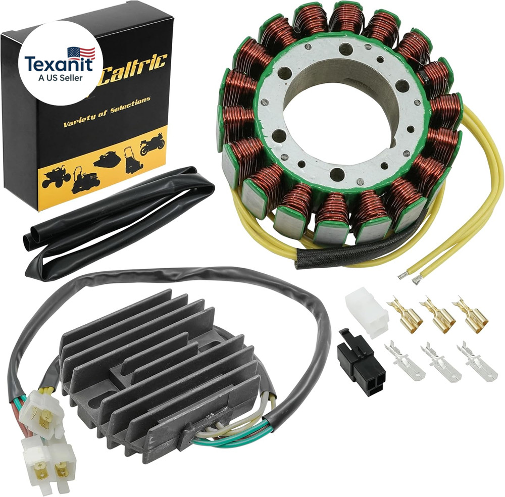 Stator and Regulator Rectifier Compatible with Honda Vt1100C Shadow 1100 Spirit