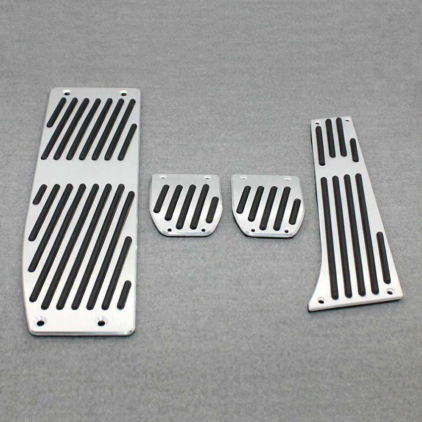 Aluminum Fuel Brake MT Foot Pedals For BMW X1 E30 E36 E87 E46 E90 E91 E92 E93