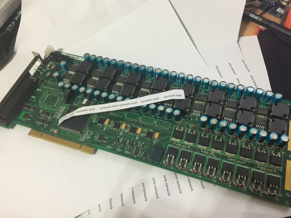 1PCS USED 03-20932-03 REV JP Have warranty (DHL or Fedex shipping)