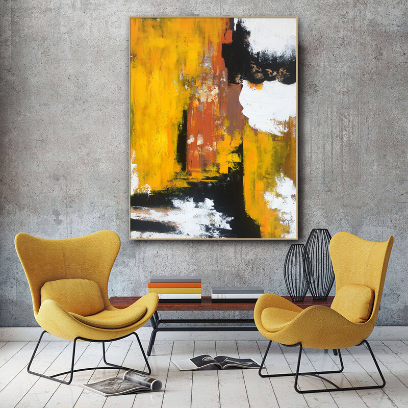 Abstract Oil Painting Decorative Painting For Living Room Hanging Wall Hanging
