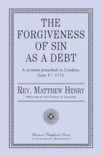 The Forgiveness of Sin As a Debt