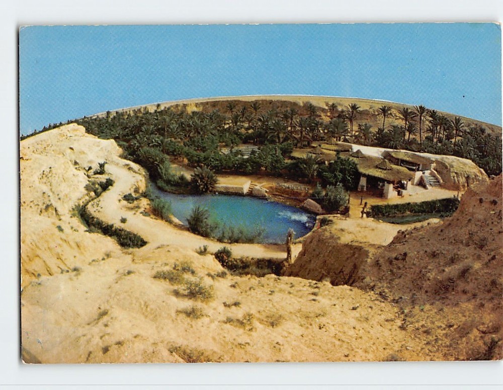 Postcard Chala Chenini-Gabes Tunisia