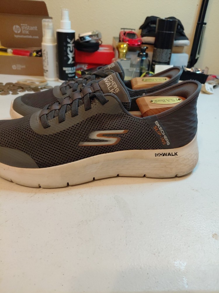 Skechers Men's Slip-Ins GO WALK Flex Hands Up Sz 9