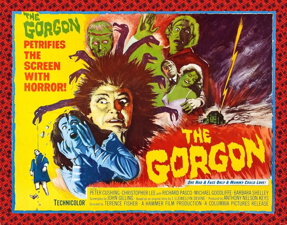 Decor POSTER.Home room bedroom art.Interior design.Gorgon.Medusa movie.7060