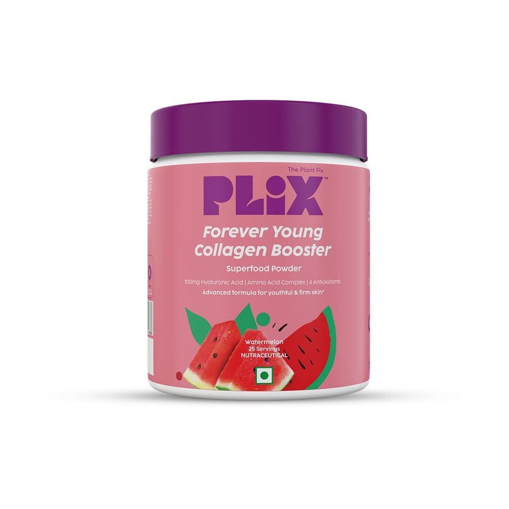 PLIX Collagen Supplement Powder to Support Skin Elasticity, Firmness -25 Serving