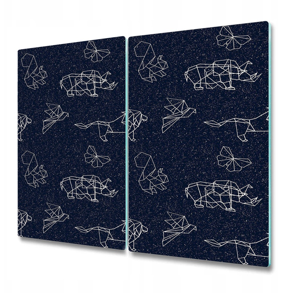 Glass Chopping Board Constellation Animals Stars Galaxy Milkyway 2x30x52