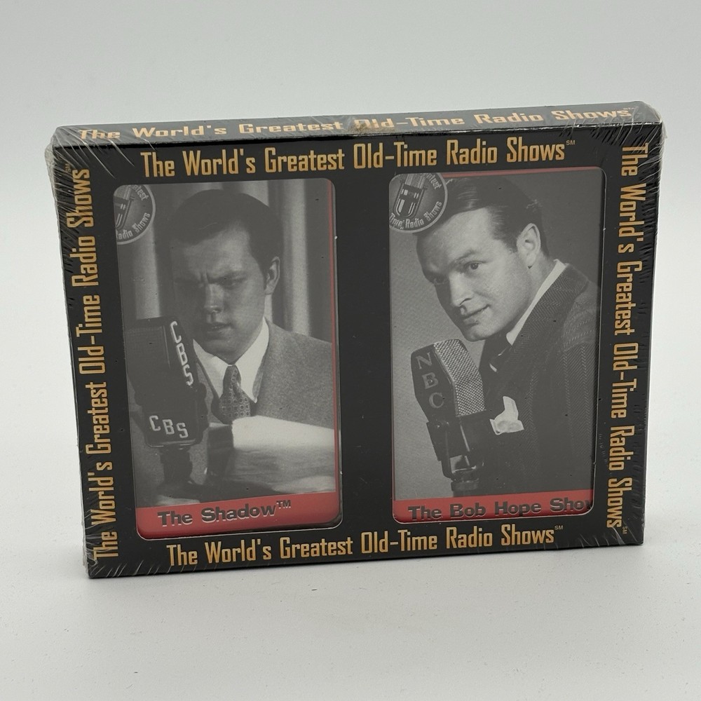 Sealed Cassettes World's Greatest Old Time Radio Shows Bob Hope Show/The Shadow