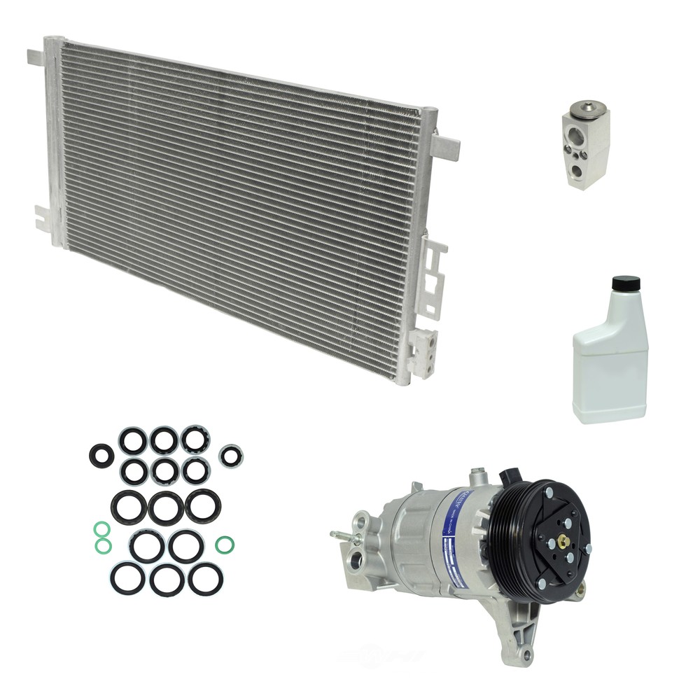 07-08 Aura 3.5L V6 AC Compressor & Condenser Replacement Kit