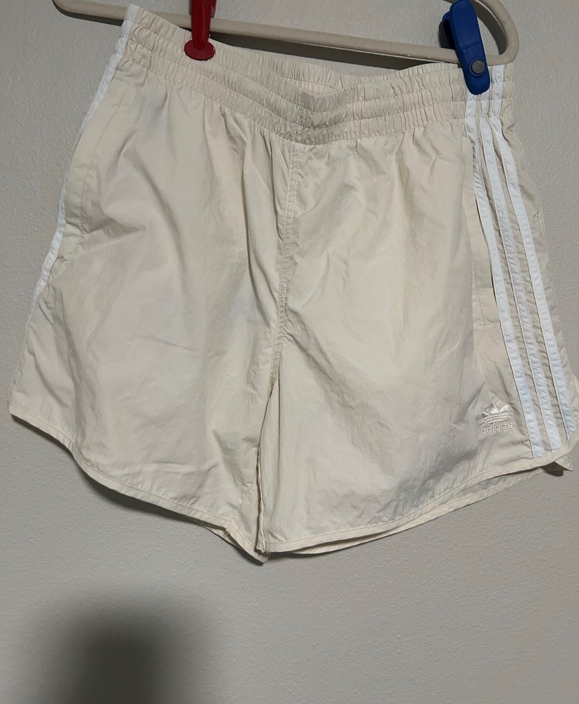 adidas white shorts
