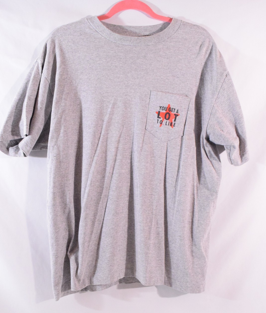 VTG Marlboro You Got A Lot To Like Embroidered Cigarette Pocket T Shirt XL 90s