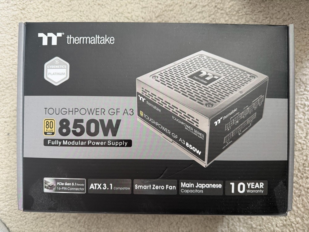 Thermaltake ToughPower GF A3 850W ATX Power Supply