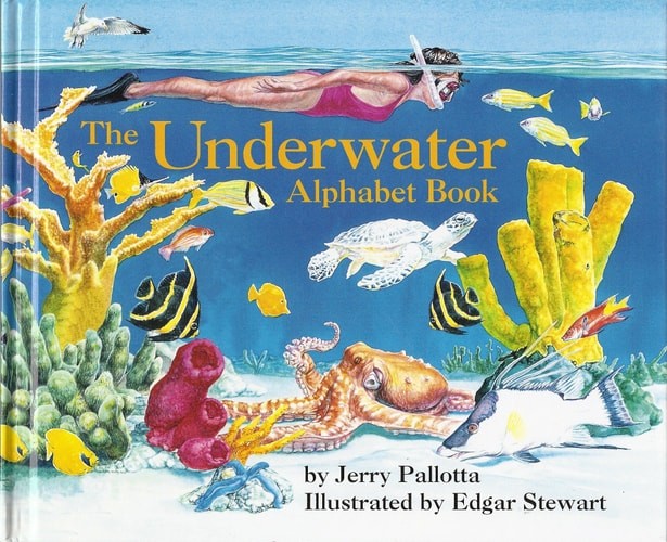 The Underwater Alphabet Book by Pallotta, Jerry, Acceptable Book