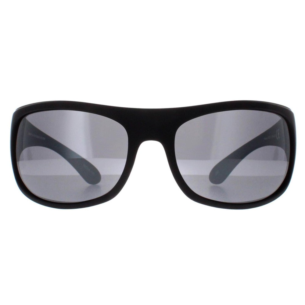 Smarty X2113 C Rubber Frame Sunglasses in Black Gray  