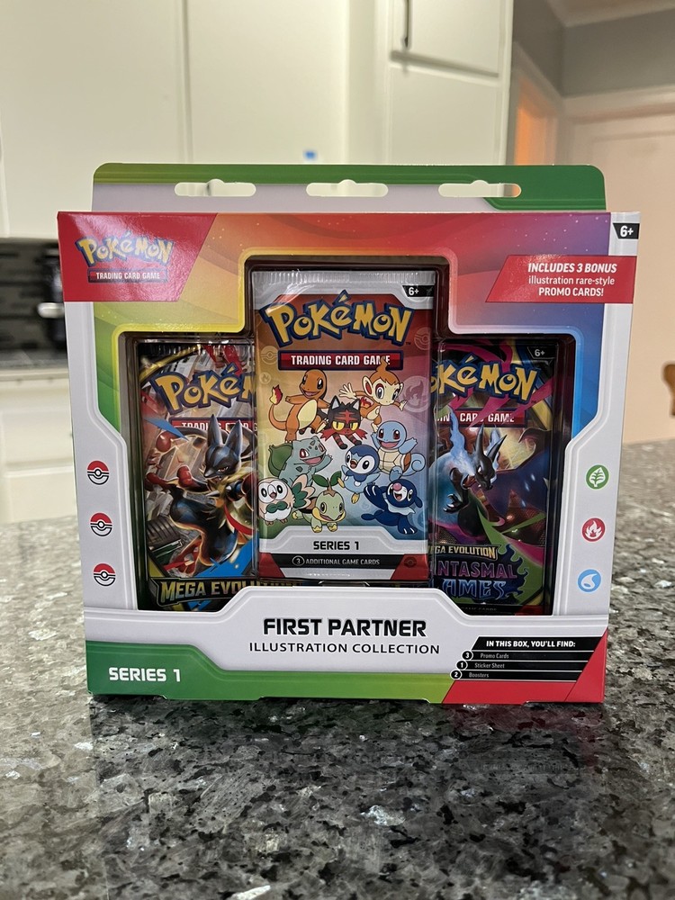 Pokémon TCG First Partner Illustration Collection Series 1 New Sealed