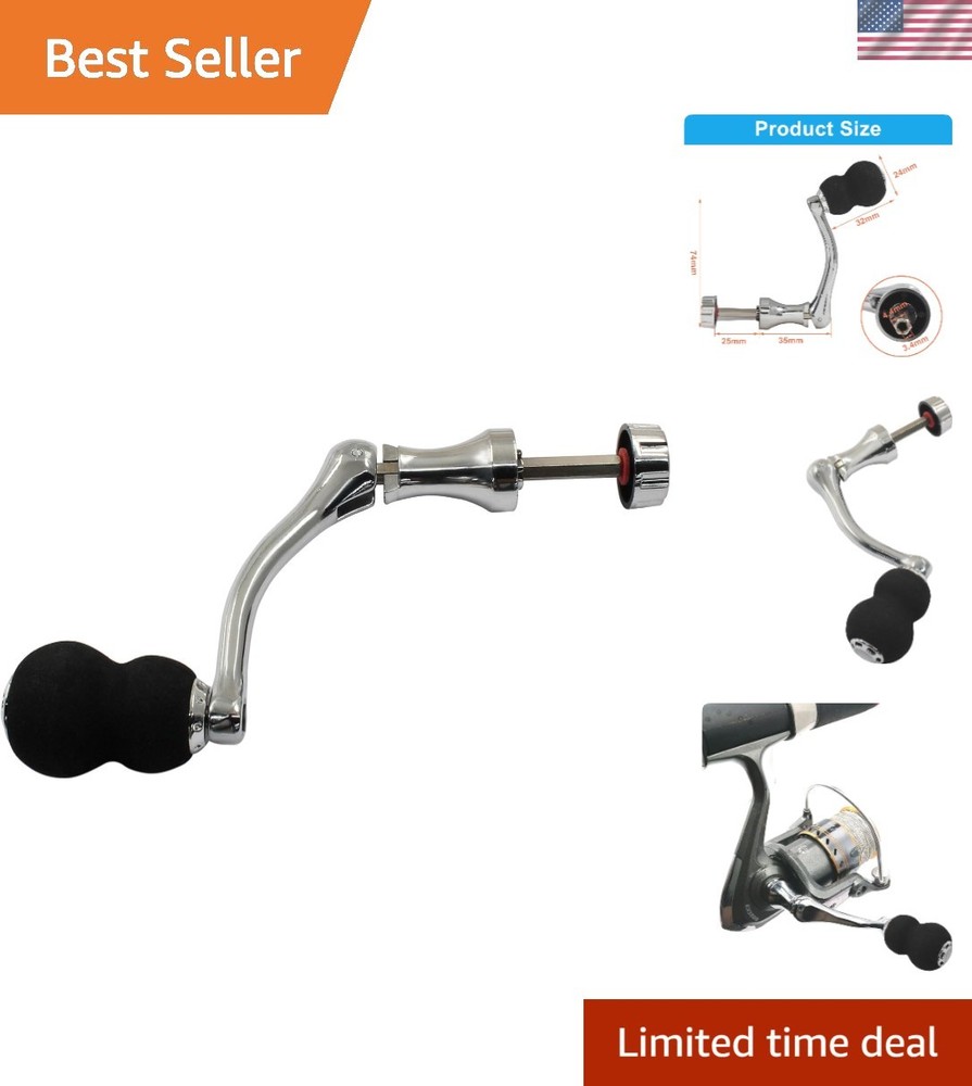 Durable Fishing Spinning Reel Handle - Ideal for Freshwater & Saltwater Fishing