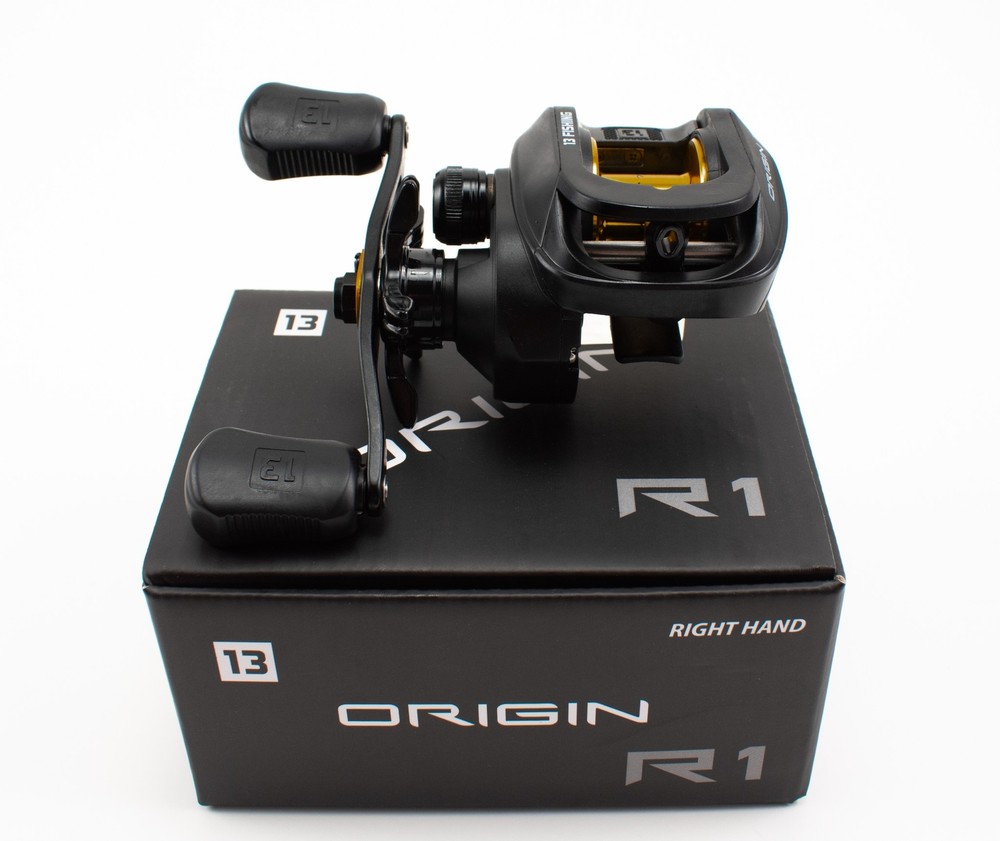 13 FISHING ORIGIN R1 OR1-8.1-RH 8.1:1 RIGHT HAND BAITCAST REEL