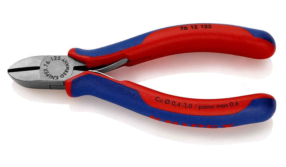 Knipex 76 12 125 Diagonal Cutter soft handle opening spring