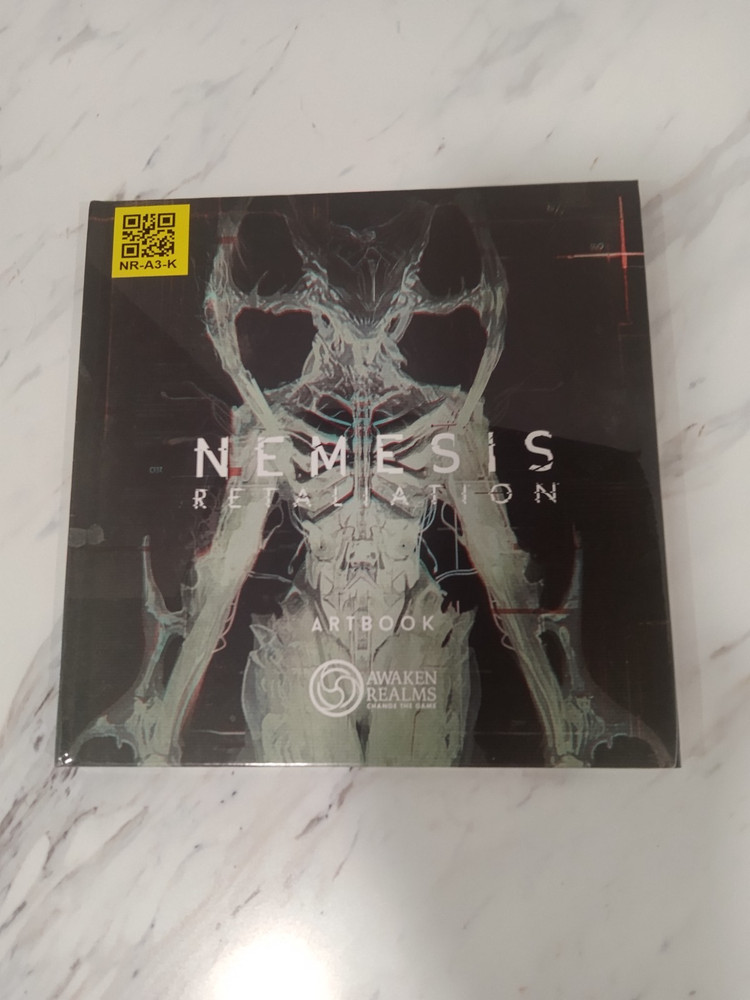 NEMESIS: Retaliation ART BOOK Sealed NEW!!