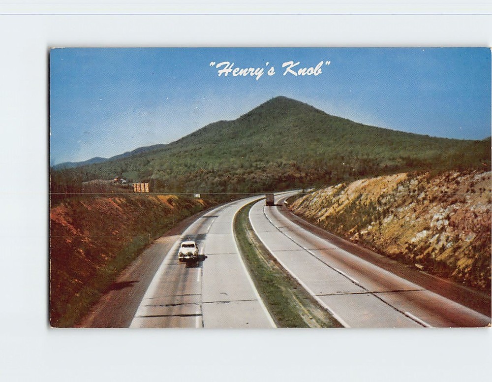 Postcard Henry's Knob Pennsylvania Turnpike Pennsylvania USA