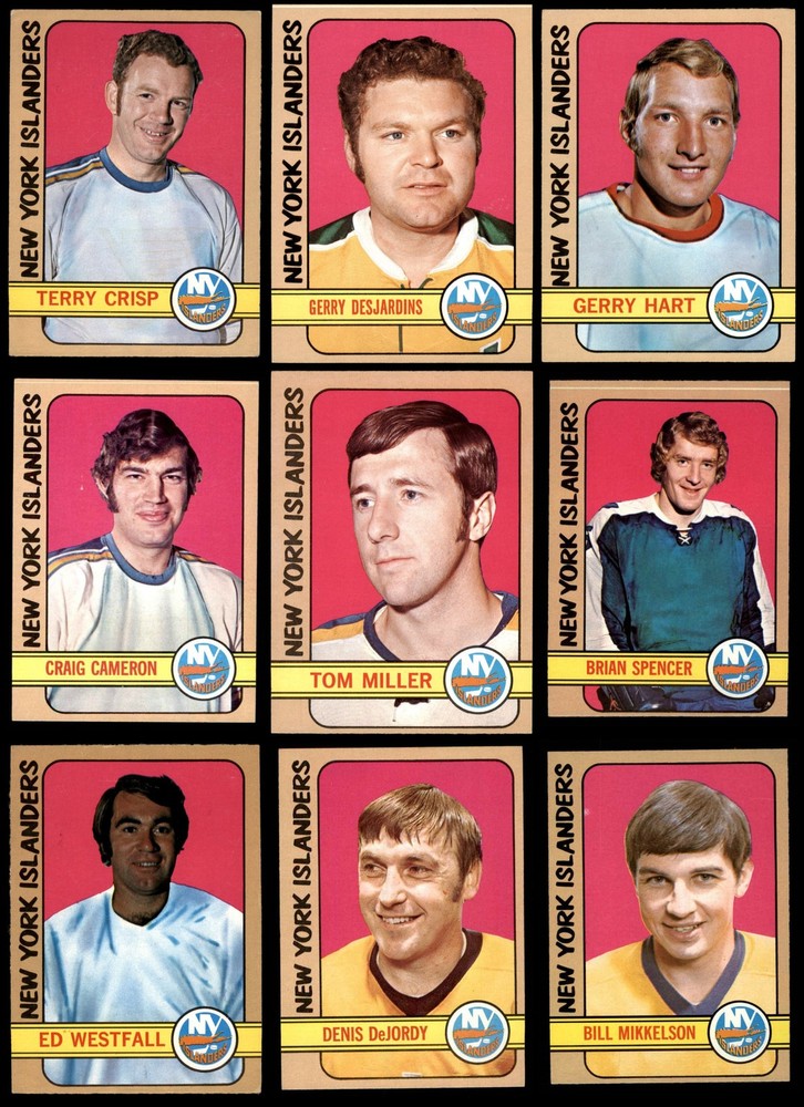 1972-73 Topps New York Islanders Team Set 6.5 - EX/MT+ 7180653