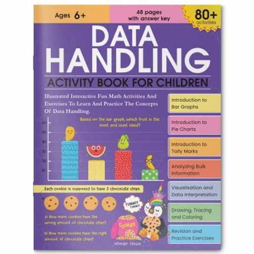 Data Handling Activity Book For Kids Paperback Wonder House BooksFree US Delivery | ISBN:9362146886
