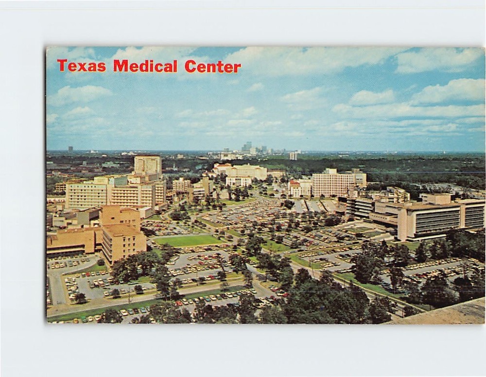 Postcard Texas Medical Center Houston Texas USA