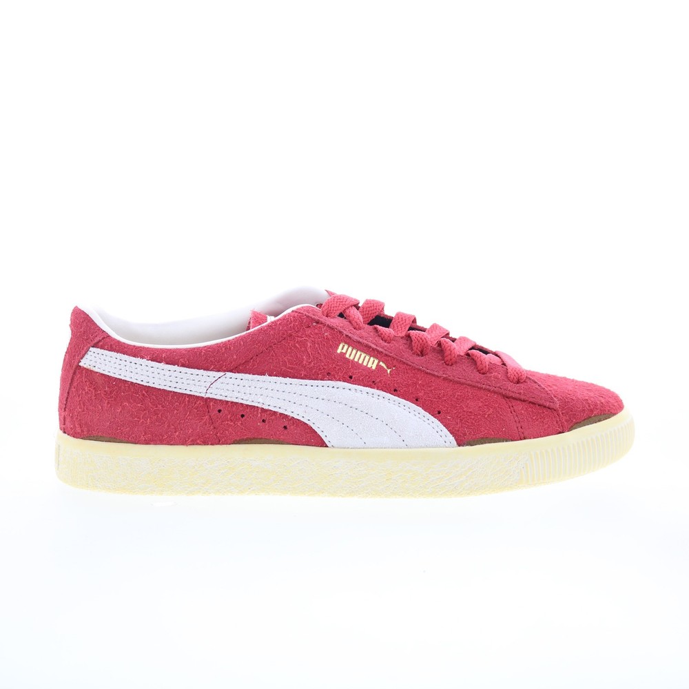 Puma Suede VTG Neverworn III Rudolf Dassler Mens Red Sneakers Shoes