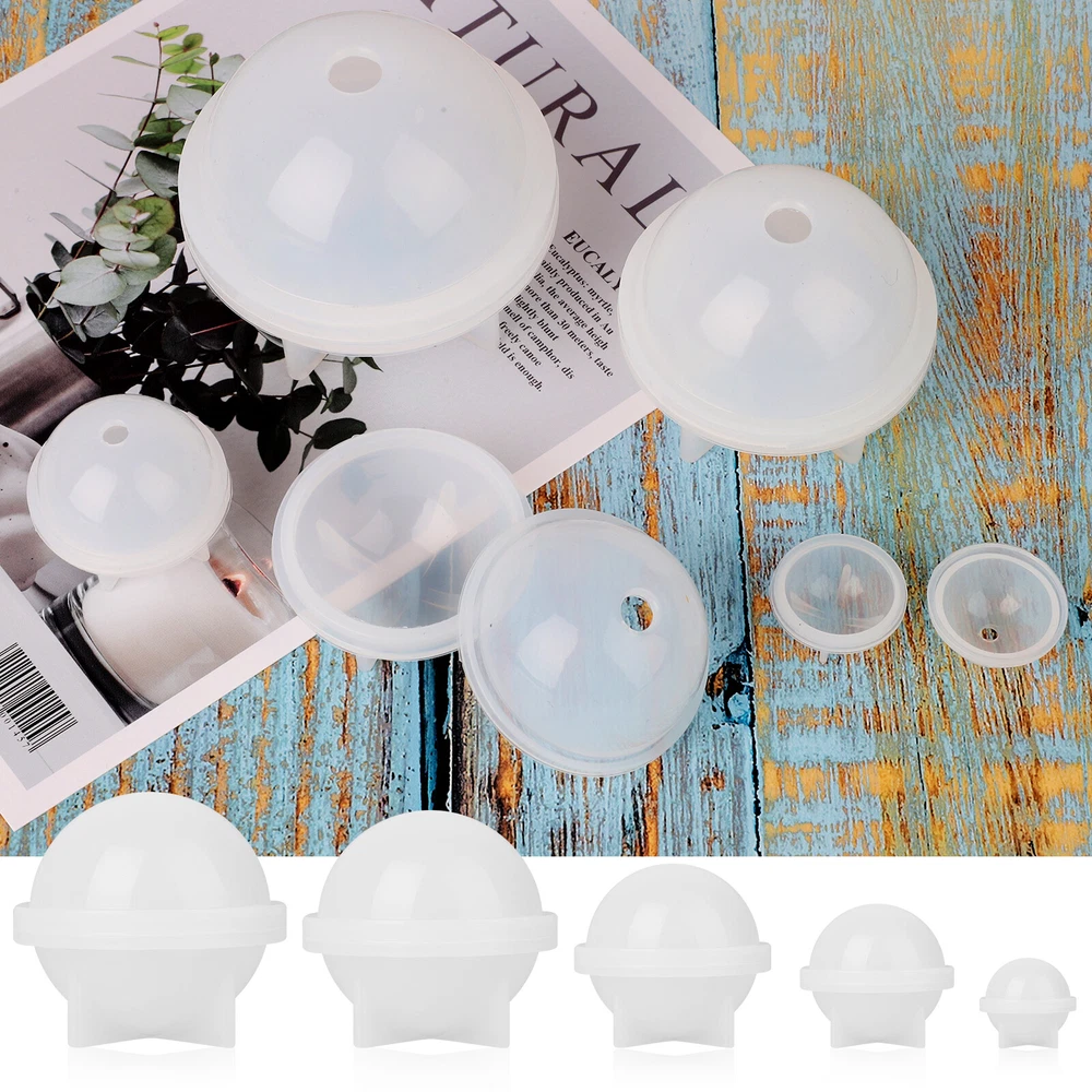 5X DIY Silicone Resin Mold Jewelry Epoxy Pendant Making Tool Casting Mould Craft