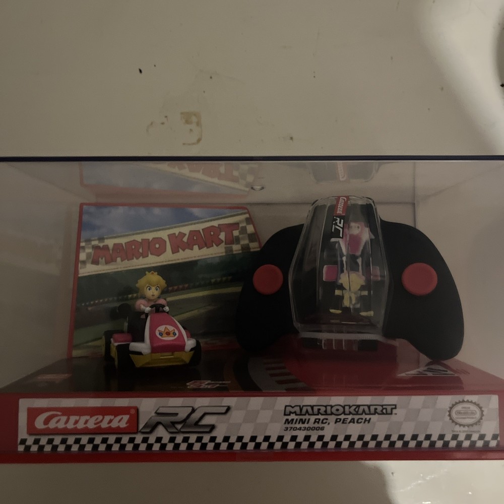Nintendo Mario Kart Carrera RC Peach Mini Racer 1:50 Scale Remote Control NIB