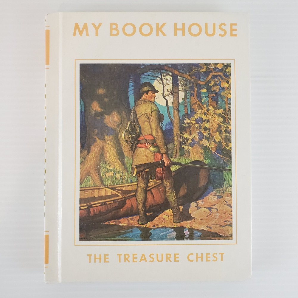 My Book House #9 The Treasure Chest by Olive Beaupre Miller Hardcover 1971 White