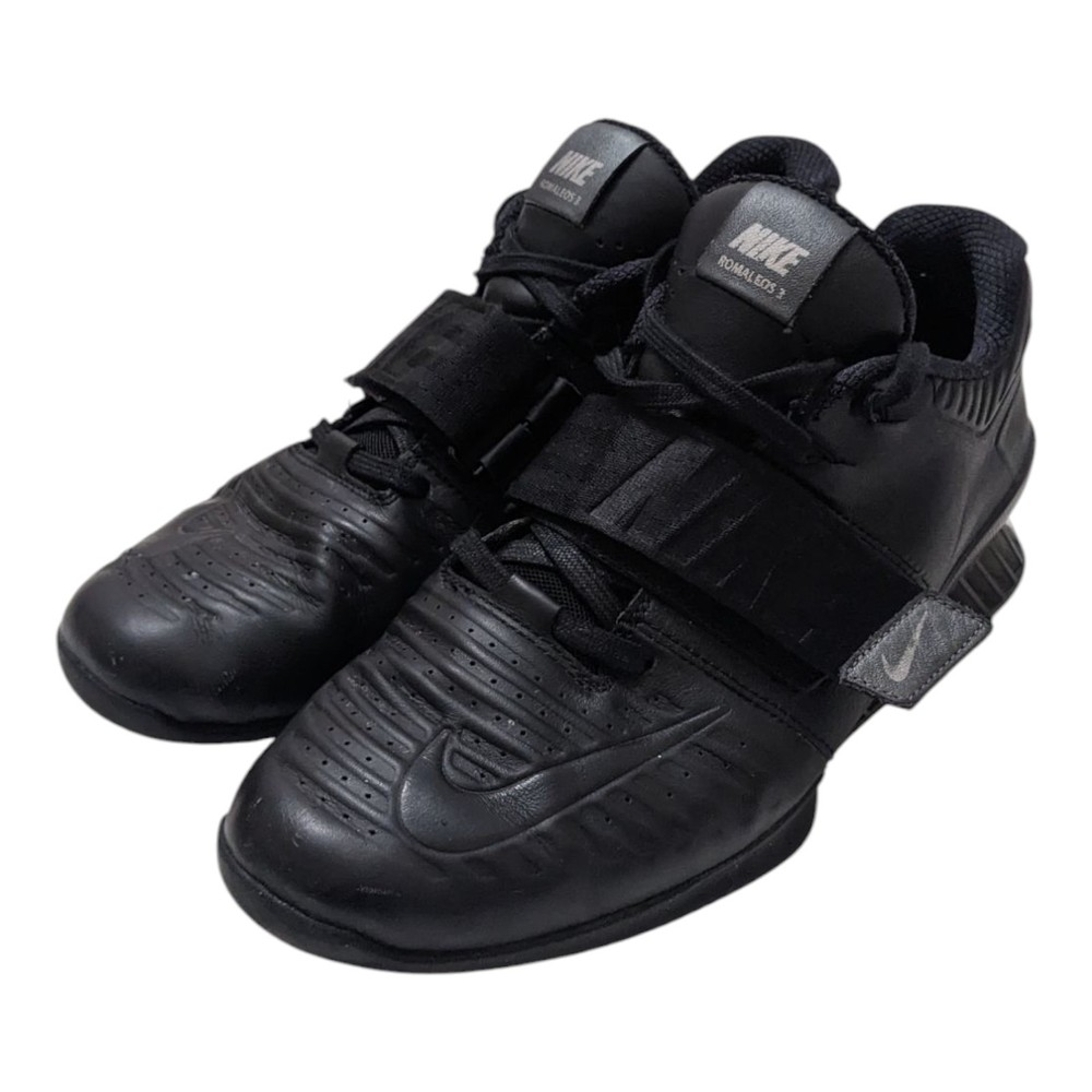 Nike Romaleos 3 XD Men's 11 Weightlifting Gym Shoes Triple Black AO7987-001