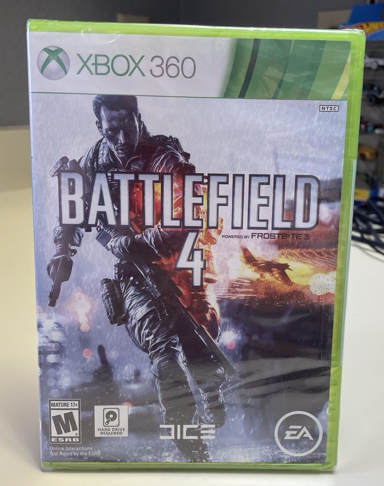 BATTLEFIELD 4 (Microsoft Xbox 360, 2013) BRAND NEW FACTORY SEALED Complete CIB