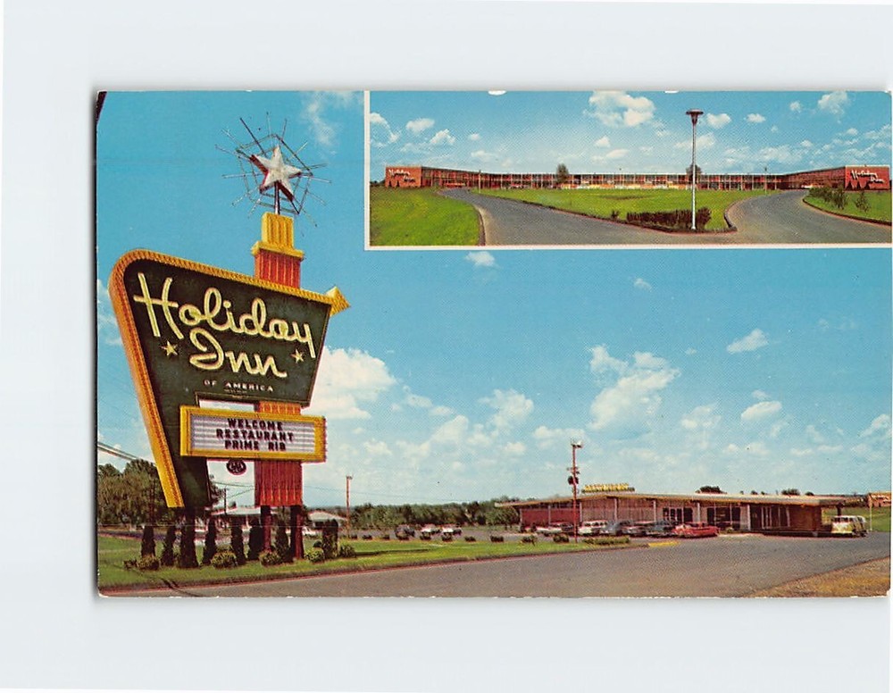 Postcard Holiday Inn Springfield Missouri USA
