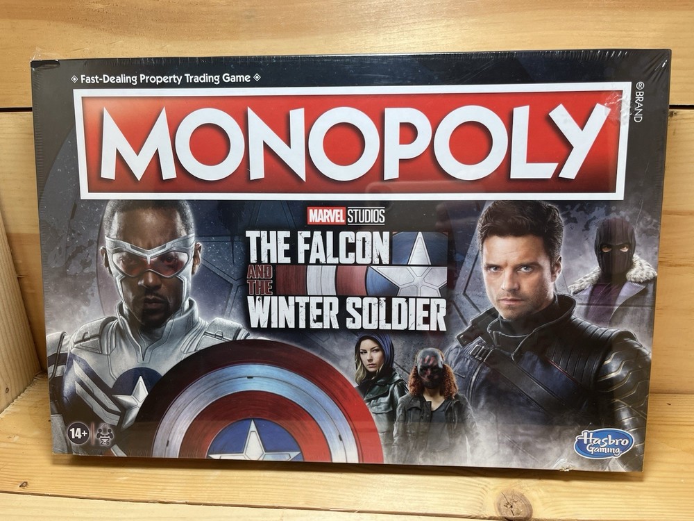 Monopoly Marvel Studios The Falcon and The Winter Soldier Board Game