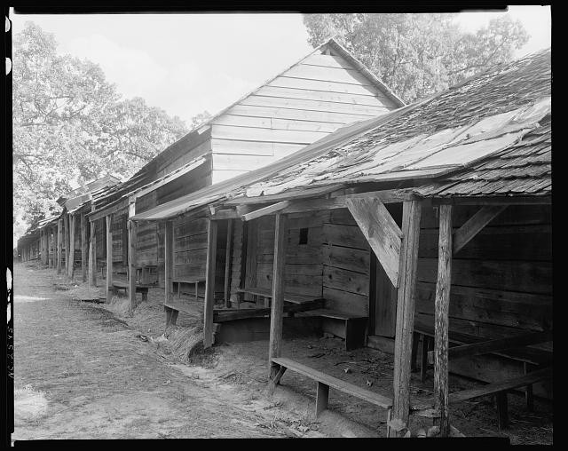 Photo:Denver Lincoln County North Carolina 1938 Old Camp Meeting cabins