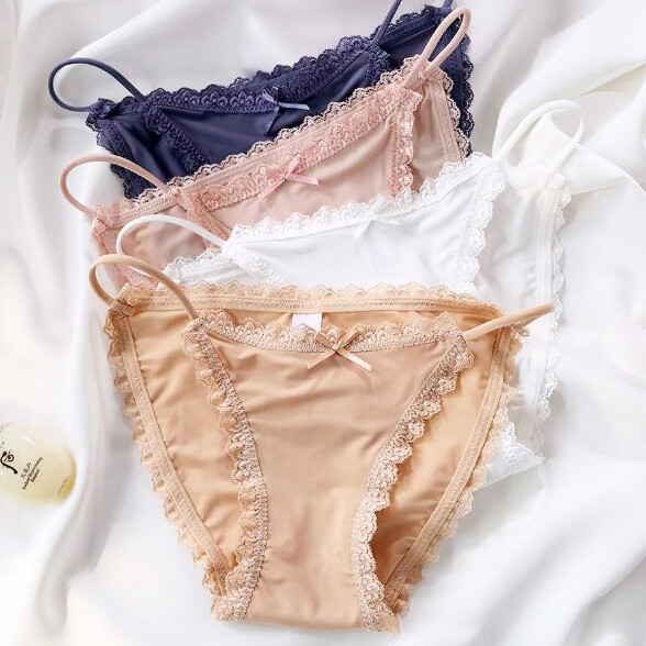 6 Pack Lot Womens Sexy Panties String Bikini Thong Brief Seamless Lace Underwear